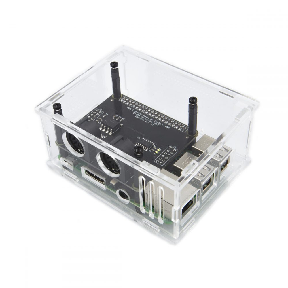 Acrylic case for MIDI Board Raspberry Pi - OSA Electronics